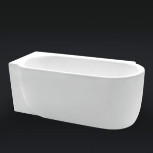 Ванна акриловая отдельностоящая BELBAGNO BB11-150 Левая