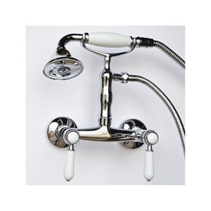 Смеситель для душа Magliezza Bianco 50111-2-cr в комплекте с лейкой TL-2-cr (хром)