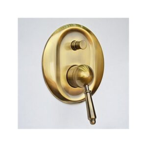 Встроенный смеситель с переключателем Magliezza Collana 50146-br (бронза)